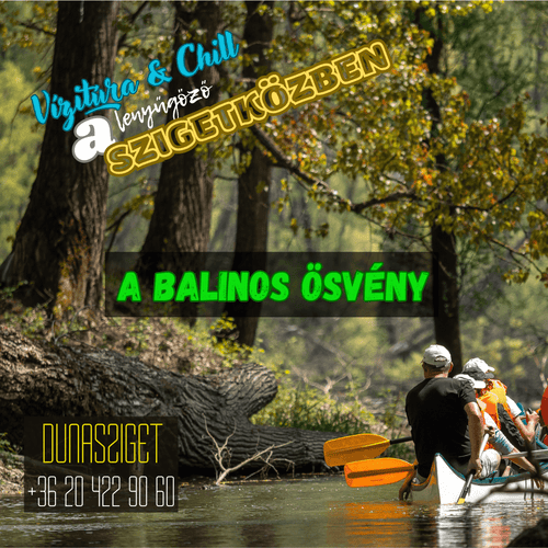 Balinos ösvény - Félnapos túra - MindigVízen